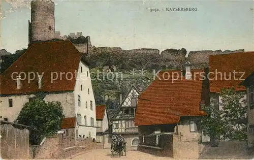 AK / Ansichtskarte Kaysersberg_Haut_Rhin Ortsmotiv Kaysersberg_Haut_Rhin Kat. Kaysersberg