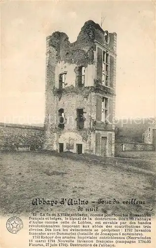 AK / Ansichtskarte Abbaye_d_Aulne Tour du veilleur de nuit Abbaye_d_Aulne Kat. 