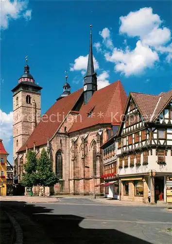 AK / Ansichtskarte Schmalkalden Stadtkirche St. Georg  Schmalkalden Kat. Schmalkalden