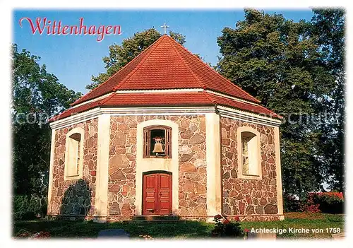 AK / Ansichtskarte Wittenhagen Kirche  Wittenhagen Kat. Wittenhagen Grimmen