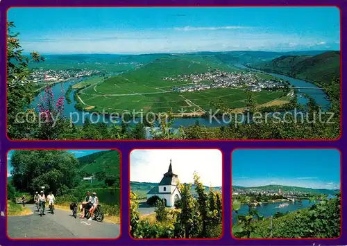 AK / Ansichtskarte Trittenheim_Mosel Leiwen Moselradweg Laurentiuskapelle  Trittenheim Mosel Kat. Trittenheim