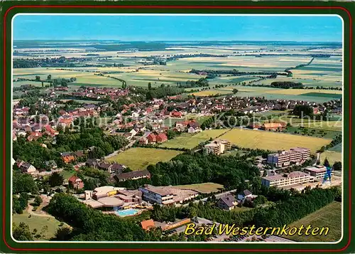 AK / Ansichtskarte Bad_Westernkotten Sole Thermen Kliniken Fliegeraufnahme Bad_Westernkotten Kat. Erwitte