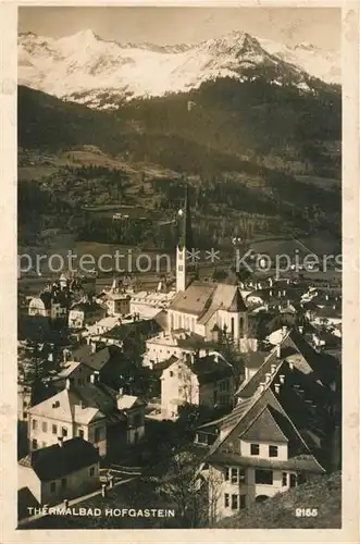 AK / Ansichtskarte Bad_Hofgastein Thermalbad Panorama Bad_Hofgastein Kat. Bad Hofgastein