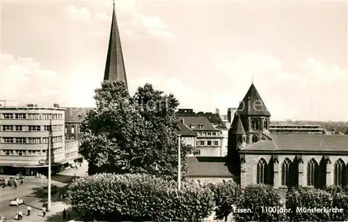 AK / Ansichtskarte Essen_Ruhr Muensterkirche Essen_Ruhr Kat. Essen