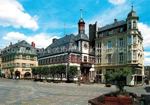 AK / Ansichtskarte Mayen Marktplatz Rathaus Mayen