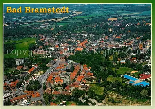 AK / Ansichtskarte Bramstedt_Bad Fliegeraufnahme Schwimmbad  Bramstedt_Bad