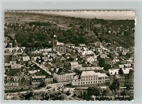 AK / Ansichtskarte Weilburg Fliegeraufnahme Weilburg