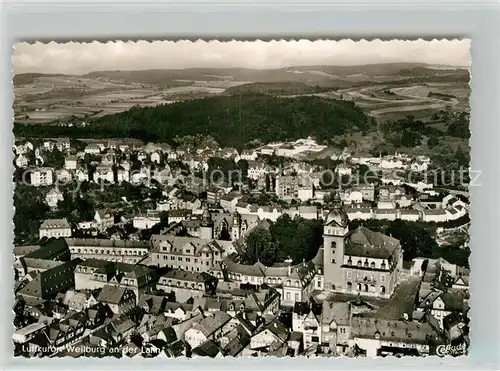 AK / Ansichtskarte Weilburg Fliegeraufnahme Weilburg