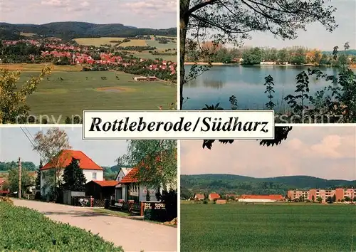 AK / Ansichtskarte Rottleberode Bahnhofstrasse Neubaugebiet Rottleberode