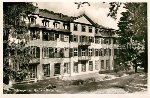 AK / Ansichtskarte Bad_Schlangenbad_Taunus Kurhaus Roemerbad Bad_Schlangenbad_Taunus