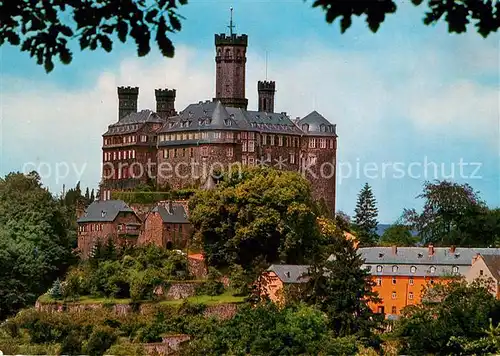 AK / Ansichtskarte Balduinstein Schloss Schaumburg an der Lahn Balduinstein