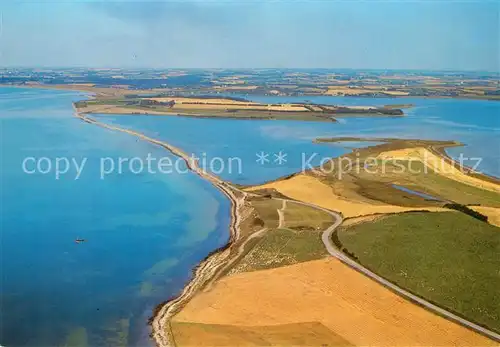 AK / Ansichtskarte Helnaes Halbinsel im Kleinen Belt Fliegeraufnahme Helnaes