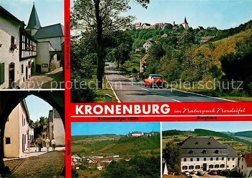 AK / Ansichtskarte Kronenburg_Eifel Stadtansichten Panorama Kronenburg Eifel