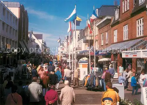 AK / Ansichtskarte Westerland_Sylt Einkaufszentrum Friedrichstrasse Fussgaengerzone Nordseeheilbad Westerland_Sylt