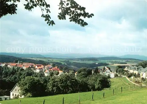 AK / Ansichtskarte Fuerstenberg_Waldeck Panorama Erholungsort Fuerstenberg_Waldeck