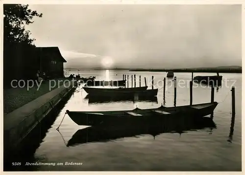 AK / Ansichtskarte Gottlieben Bodensee Boot Gottlieben