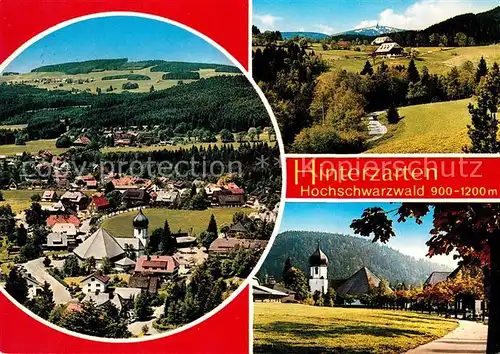 AK / Ansichtskarte Hinterzarten Heilklimatischer Kurort Wintersportplatz Landschaftspanorama Schwarzwald Hinterzarten