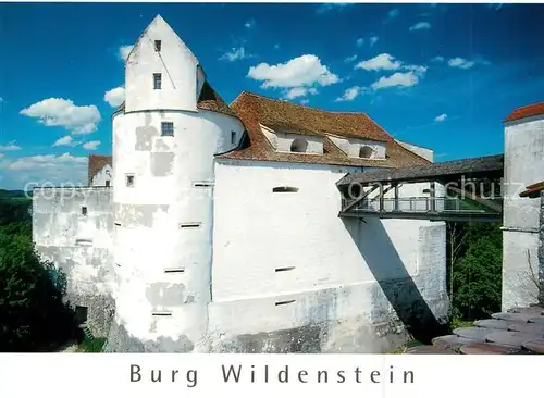 AK / Ansichtskarte Leibertingen Burg Wildenstein Hauptburg Leibertingen