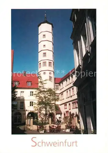 AK / Ansichtskarte Schweinfurt Schrotturm Schweinfurt