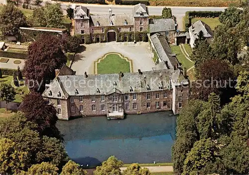 AK / Ansichtskarte Annevoie Rouillon Chateau vue aerienne Annevoie Rouillon