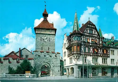 AK / Ansichtskarte Konstanz_Bodensee Schnetztor Konstanz_Bodensee