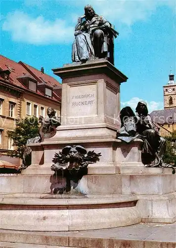 AK / Ansichtskarte Schweinfurt Friedrich Rueckert Denkmal Schweinfurt