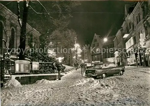 AK / Ansichtskarte Luedenscheid Winternacht in der Innenstadt Luedenscheid