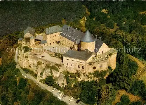 AK / Ansichtskarte Edersee Fliegeraufnahme Schloss Waldeck Edersee