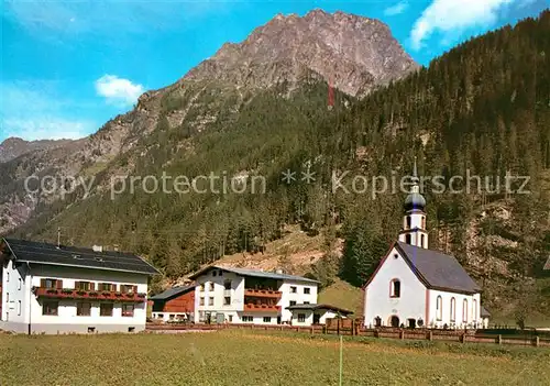 AK / Ansichtskarte Feichten_Kaunertal Kirche  Feichten Kaunertal