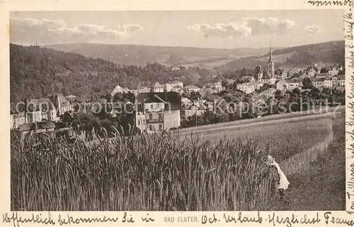 AK / Ansichtskarte Bad_Elster Panorama Bad_Elster