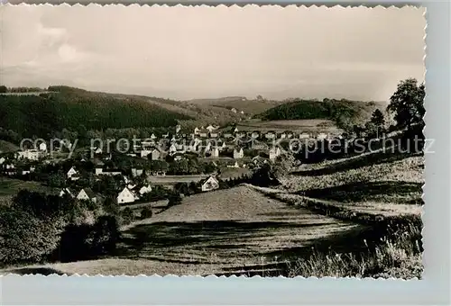 AK / Ansichtskarte Bruegge_Luedenscheid Landschaftspanorama Bruegge Luedenscheid