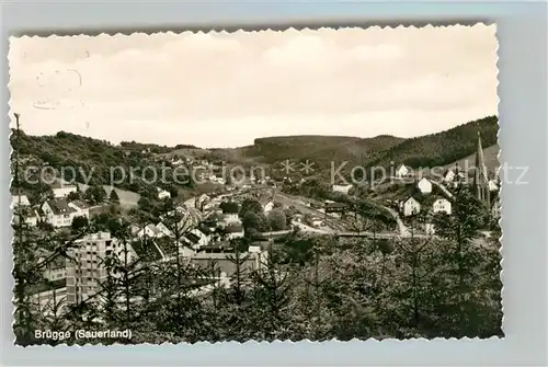 AK / Ansichtskarte Bruegge_Luedenscheid Panorama Bruegge Luedenscheid