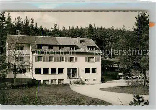 AK / Ansichtskarte Hertlingshausen Naturfreundehaus Rahnenhof Erholungsheim Hertlingshausen