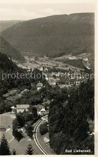 AK / Ansichtskarte Bad_Liebenzell Panorama Kurort im Schwarzwald Bad_Liebenzell