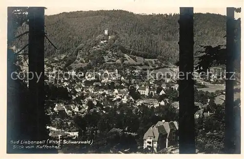 AK / Ansichtskarte Bad_Liebenzell Panorama Blick vom Kaffeehof Bad_Liebenzell