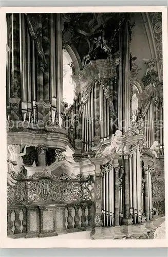 AK / Ansichtskarte Kirchenorgel Weingarten Basilika  Kirchenorgel