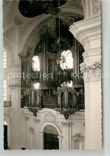 AK / Ansichtskarte Kirchenorgel Weingarten Basilika  Kirchenorgel