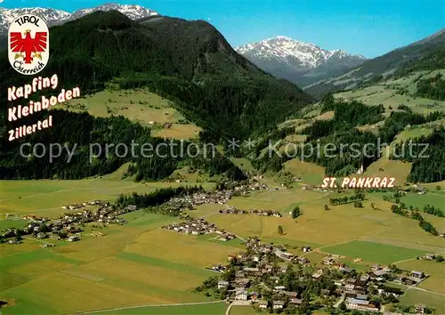 AK / Ansichtskarte Uderns Fuegen Fliegeraufnahme Kapfing Kleinboden Uderns