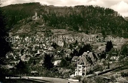 AK / Ansichtskarte Bad_Liebenzell Teilansicht mit Kurhaus Kurort im Schwarzwald Bad_Liebenzell