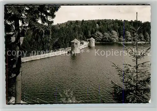 AK / Ansichtskarte Fuerwiggetalsperre Staumauer Fuerwiggetalsperre