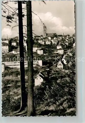 AK / Ansichtskarte Luedenscheid Blick vom Schaeferland auf Friedenschule Luedenscheid