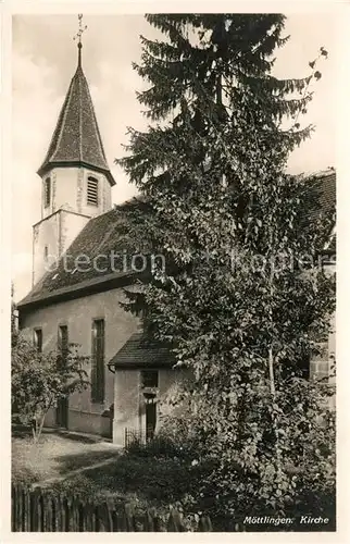 AK / Ansichtskarte Moettlingen Kirche Moettlingen