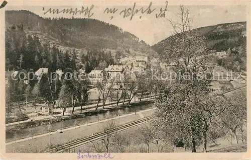 AK / Ansichtskarte Bad_Liebenzell Partie am Bach Bad_Liebenzell