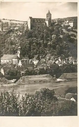 AK / Ansichtskarte Rothenfels_Unterfranken Burg Rothenfels Kirche Rothenfels Unterfranken