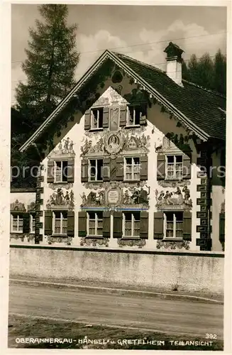 AK / Ansichtskarte Oberammergau Haensel  und Gretelheim  Oberammergau