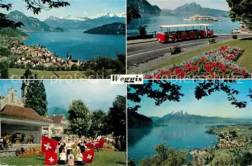 AK / Ansichtskarte Weggis_Vierwaldstaettersee Panorama Rigi / Weggis_Vierwaldstaettersee