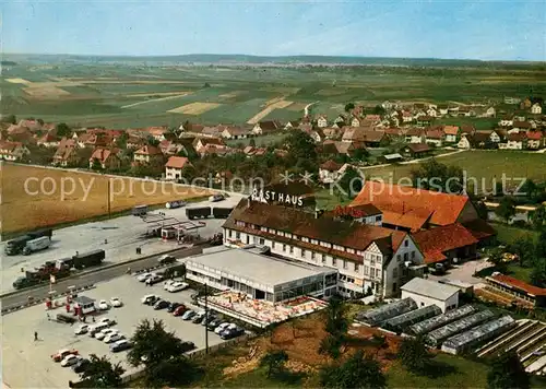 AK / Ansichtskarte Dornstadt_Wuerttemberg Hotel Rasthaus Chaussee / Dornstadt_Wuerttemberg