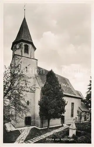 AK / Ansichtskarte Moettlingen Kirche Moettlingen