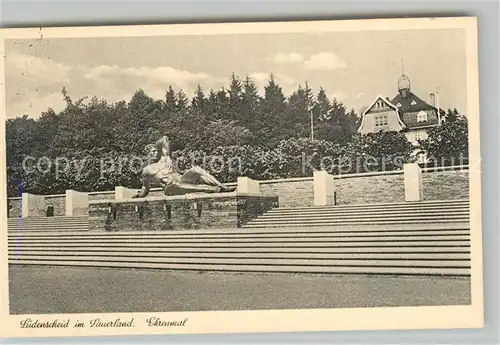 AK / Ansichtskarte Luedenscheid Ehrenmal Luedenscheid