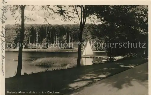 AK / Ansichtskarte Malente Gremsmuehlen Diecksee Malente Gremsmuehlen